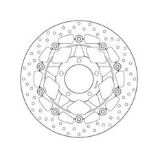 KOČIONA DISK BREMBO 78B40873 FLOATING