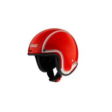 JET HELMET AXXIS HORNET SV ABS ROYAL A4 GLOSS FLUOR RED XS