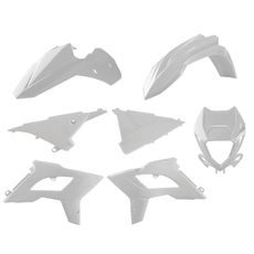PLASTIC BODY KIT POLISPORT 91086 RESTYLING WHITE
