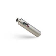 BOLT-ON SILENCER GPR INOX TONDO S.28.CAT.IT BRUSHED STAINLESS STEEL