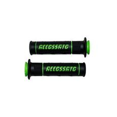 PAIR OF STREET GRIPS ACCOSSATO GR011 CRNI WITH ACCOSSATO SIGN