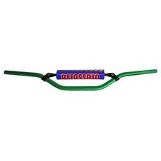 HANDLEBAR ACCOSSATO ALUMINIUM, 22 MM GREEN