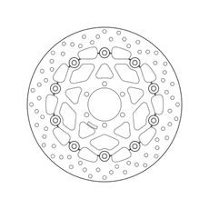 KOČIONA DISK BREMBO 78B40850 FLOATING