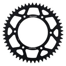 REAR ALU SPROCKET SUPERSPROX RAL-990:49-BLK CRNI 49T, 520