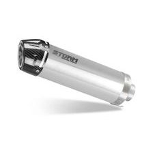 SILENCER STORM GP S.030.LXSC STAINLESS STEEL WITH CARBON CAP