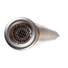 SLIP-ON EXHAUST GPR POWERCONE EVO E5.K.168.PCEV BRUSHED STAINLESS STEEL INCLUDING REMOVABLE DB KILLER AND LINK PIPE