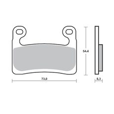 DISK PLOČICE BREMBO 07GR90SA