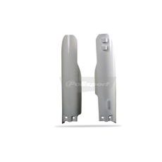 FORK GUARDS POLISPORT 8351100001 (PAIR) WHITE