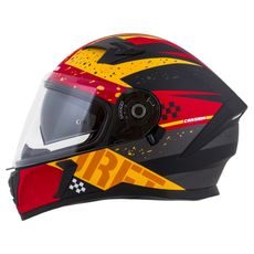 FULL FACE HELMET CASSIDA INTEGRAL 3.0 DRFT MATT ORANGE / FLUO RED L