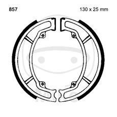 BRAKE SHOE SET EBC 857 EXCLUDING SPRINGS