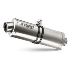 SILENCER STORM OVAL B.043.LX1 STAINLESS STEEL