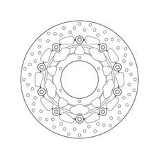 KOČIONA DISK BREMBO 78B40838 FLOATING