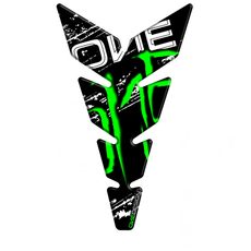 TANK PROTECTOR JMT BLACK MATT GREEN 223X134 MM