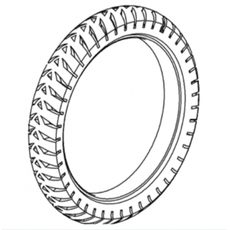 TYRE HORWIN 1PJ.4072-2HW0-0001 FRONT CR6