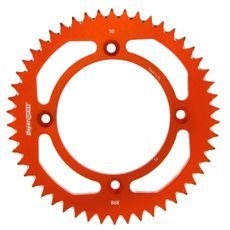 REAR ALU SPROCKET SUPERSPROX RAL-898:50-ORG ORANGE 50T, 428