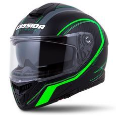 FULL FACE HELMET CASSIDA INTEGRAL GT 2.0 REPTYL BLACK/ GREEN/ WHITE 2XL