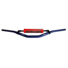 HANDLEBAR ACCOSSATO ALUMINIUM, 28.5 MM PLAVI