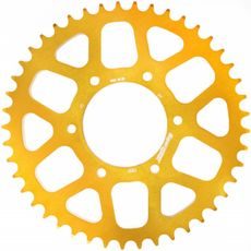 REAR ALU SPROCKET SUPERSPROX RAL-7097:45-GLD ZLATO 45T