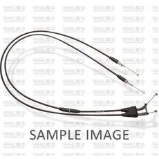 THROTTLE CABLES (PAIR) VENHILL Y01-4-071-BK FEATHERLIGHT CRNI