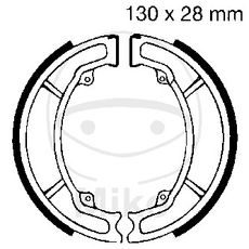 BRAKE SHOE SET EBC Y521 EXCLUDING SPRINGS