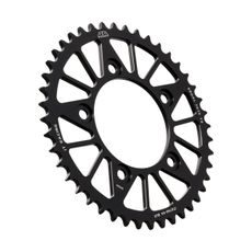 REAR ALU SPROCKET JT JTA 746-44BLK 46)T, NT((520 CRNI