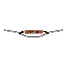 HANDLEBAR ACCOSSATO ALUMINIUM, 22 MM SILVER