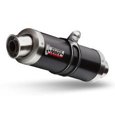 SILENCER MIVV GP S.044.LXB STEEL BLACK D105