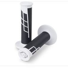 Clamp on grips 1/2 waffle white/black ProTaper 021667