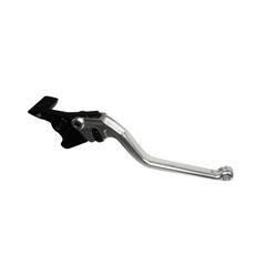 BRAKE LEVER ACCOSSATO FIXED CNC-WORKED ALUMINIUM, SILVER