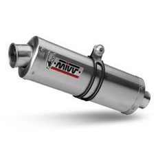SILENCER MIVV OVAL K.018.LX2 STAINLESS STEEL BIG