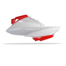 SIDE PANELS POLISPORT 8603900001 (PAIR) RED CR 04/WHITE