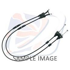 THROTTLE CABLES (PAIR) VENHILL Y01-4-065-BK FEATHERLIGHT CRNI