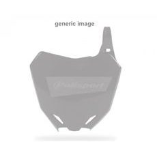 NUMBER PLATE POLISPORT 8666100004 YELLOW FLUO