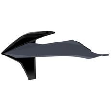 RADIATOR SCOOPS POLISPORT 8422100008 (PAIR) BLACK/NARDO GREY
