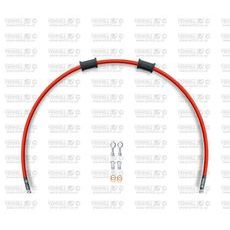 KIT PREDNJIH KOČIONOG CRIJEVA VENHILL POWERHOSEPLUS SUZ-4015F-RD (1 HOSE IN KIT) RED HOSES, CHROMED FITTINGS