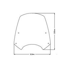 WINDSHIELD PUIG NEW GEN. SPORT 3834F DARK SMOKE