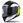 Full face helmet CASSIDA Integral GT 2.0 Ikon white/ fluo yellow/ grey/ black L