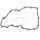 Clutch cover gasket ATHENA S410010007011