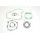 Set dihtunga za motor KOMPLETAN ATHENA P400250850083
