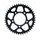 Rear ALU sprocket SUPERSPROX RAL-807:44-BLK Crni 44T, 525