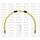 Rear brake hose kit Venhill POWERHOSEPLUS DUC-9008RS-YE (1 hose in kit) Yellow hoses, stainless steel fittings