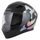 Full face helmet CASSIDA Orbit Grind Absolut black matt, holografic XL