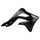 Radiator scoops POLISPORT 8415900003 (pair) Crni for KAWASAKI KX 450 (F) 2012-2015