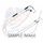 Throttle cable Venhill S01-4-108-WT featherlight white