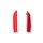 Fork guards POLISPORT 8398700001 (pair) red Beta