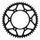 Chain kit EK - Silver chain 520 SRO, O-ring, CHK front sprocket SUPERSPROX, CHK rear sprocket SUPERSPROX for HONDA CRF 450 X 2005-2025