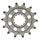 Chain kit EK - Silver chain 520 DEX, X-ring (X, NX, QX, XS), CHK front sprocket SUPERSPROX, CHK rear sprocket SUPERSPROX for ATV KAWASAKI KFX 450 R 2008-2011
