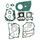 Set dihtunga za motor KOMPLETAN ATHENA P400550850003