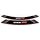 Rim strip PUIG GSXR 5525P silver set of 8 rim strips