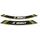 Rim strip PUIG Z650 9290V green set of 8 rim strips